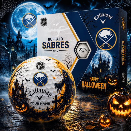 BUF X Premium NHL Halloween Golf Ball Limited Edition V3