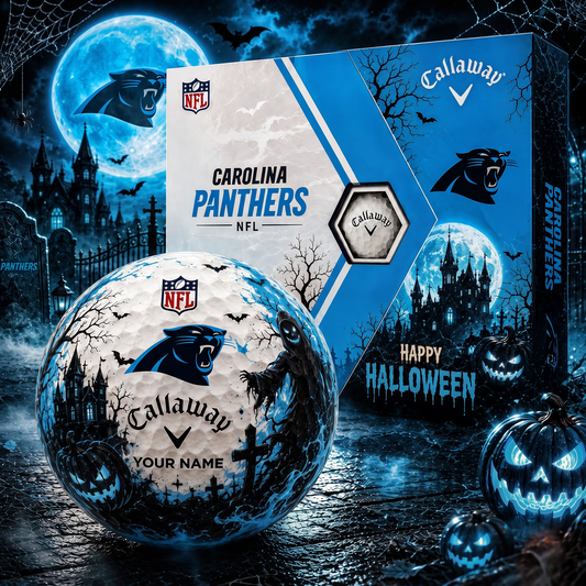 CAR X Premium NFL Halloween Golf Ball Limited Edition V3