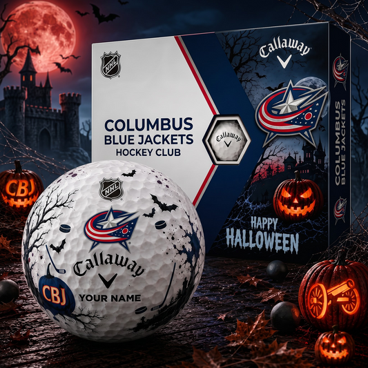 CBJ X Premium NHL Halloween Golf Ball Limited Edition