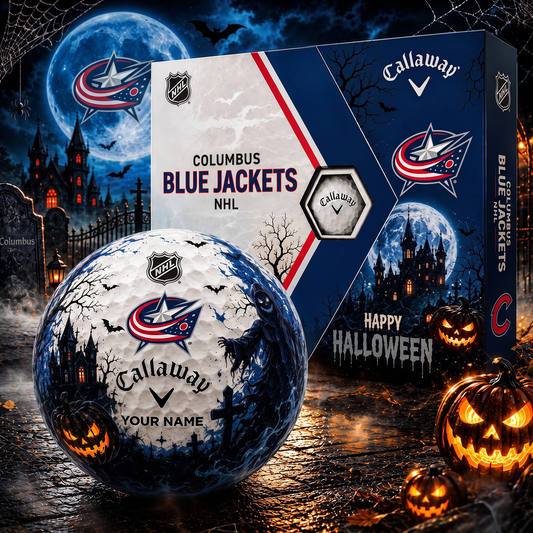 CBJ X Premium NHL Halloween Golf Ball Limited Edition V3