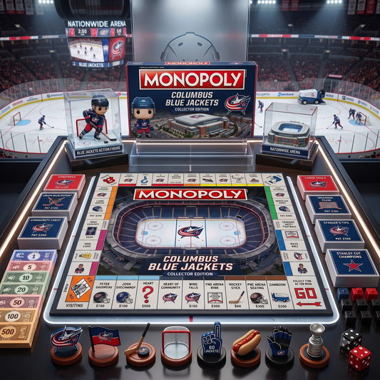 CBJ_PREMIUM MONOPOLY NHL COLLECTOR’S EDITION BOARD GAME