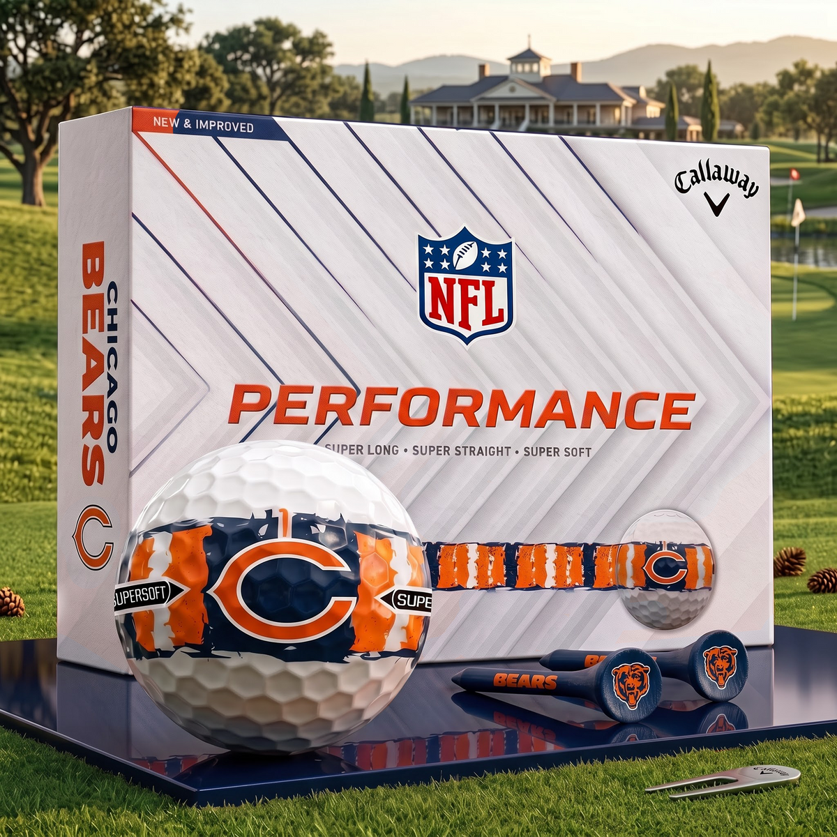 CB_NFL Premium Golf Ball Limited Edition Set