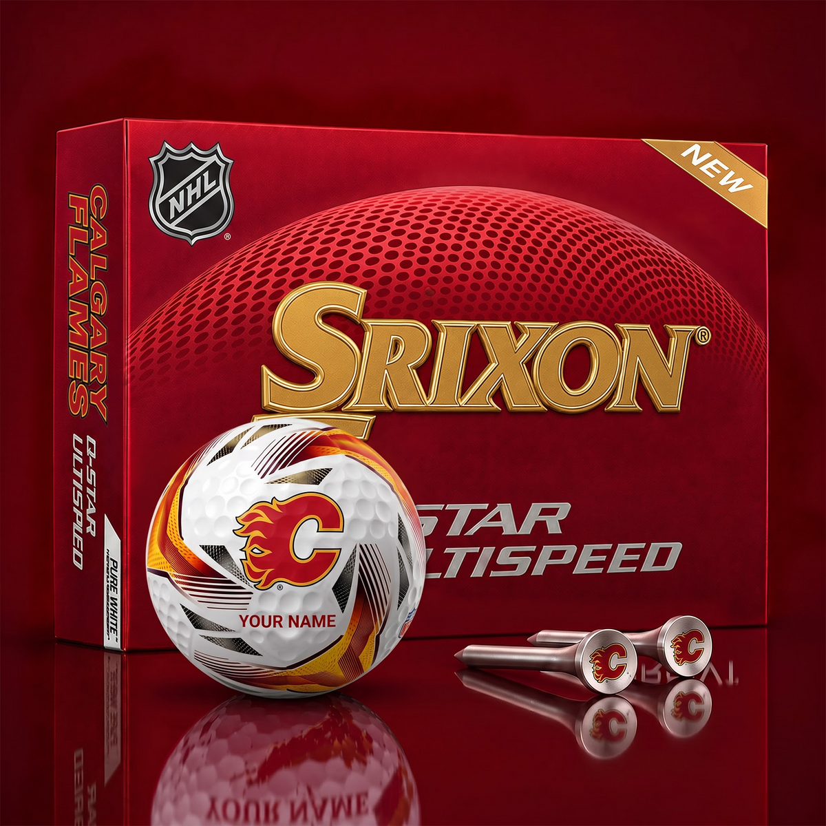 CF_NHL  Fan Signature Golf Ball Set  Personalized Edition