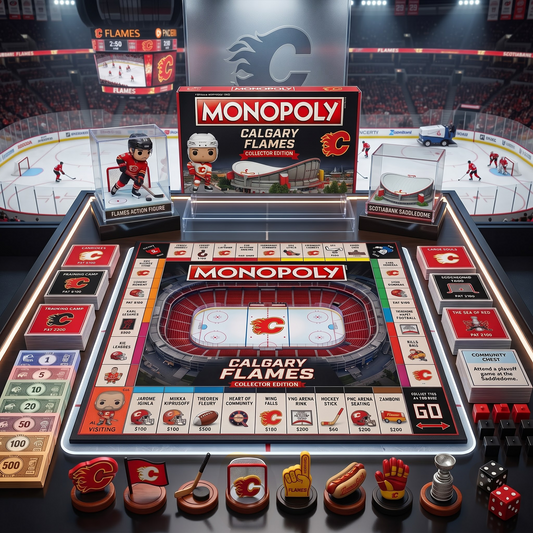 CF_PREMIUM MONOPOLY NHL COLLECTOR’S EDITION BOARD GAME