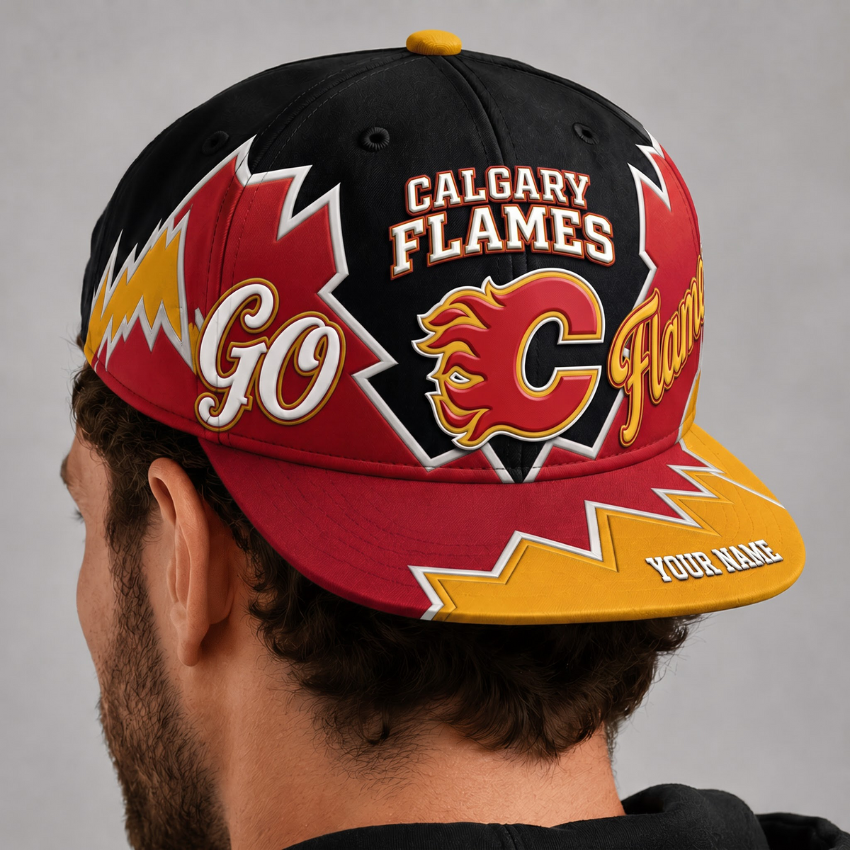 CGY X NHL Premium Snapback CapPersonalized Gift For Fan Hockey Men Women