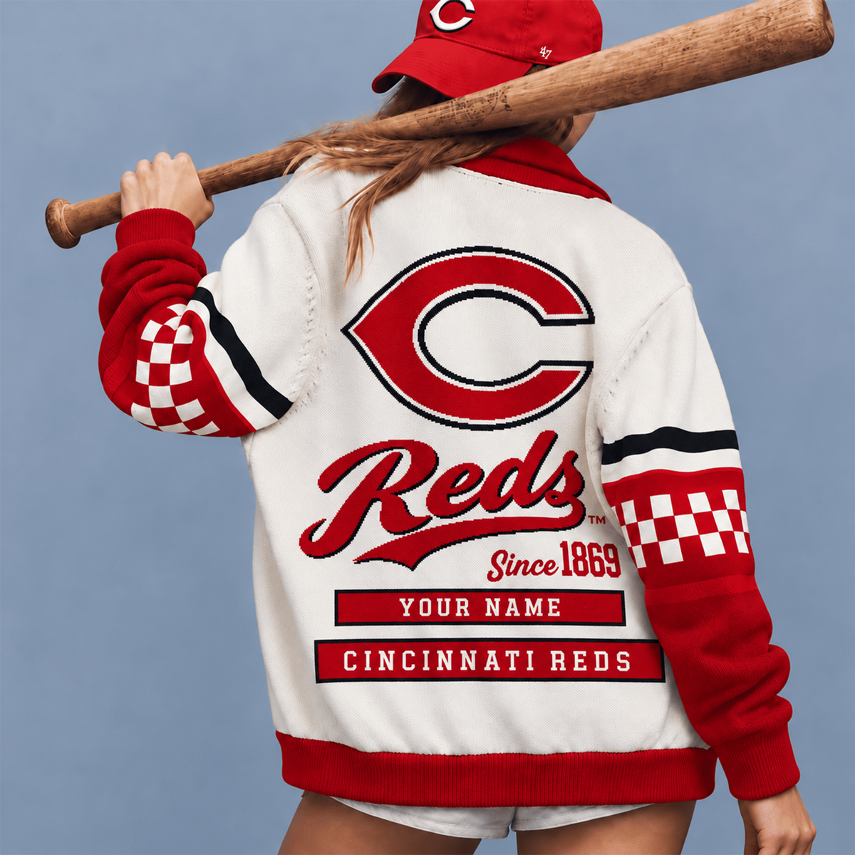 CR X MLB Premium Cardigan Jaket Personalized Gift For Fan Baseball Men Women - Limited Edition