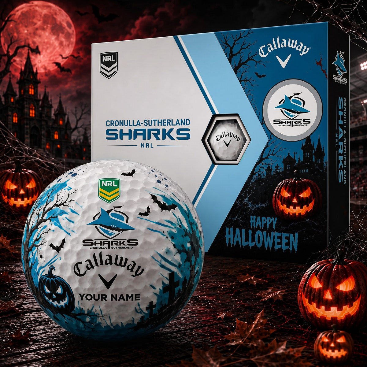 CSS_Premium NRL Halloween Golf Ball Limited Edition