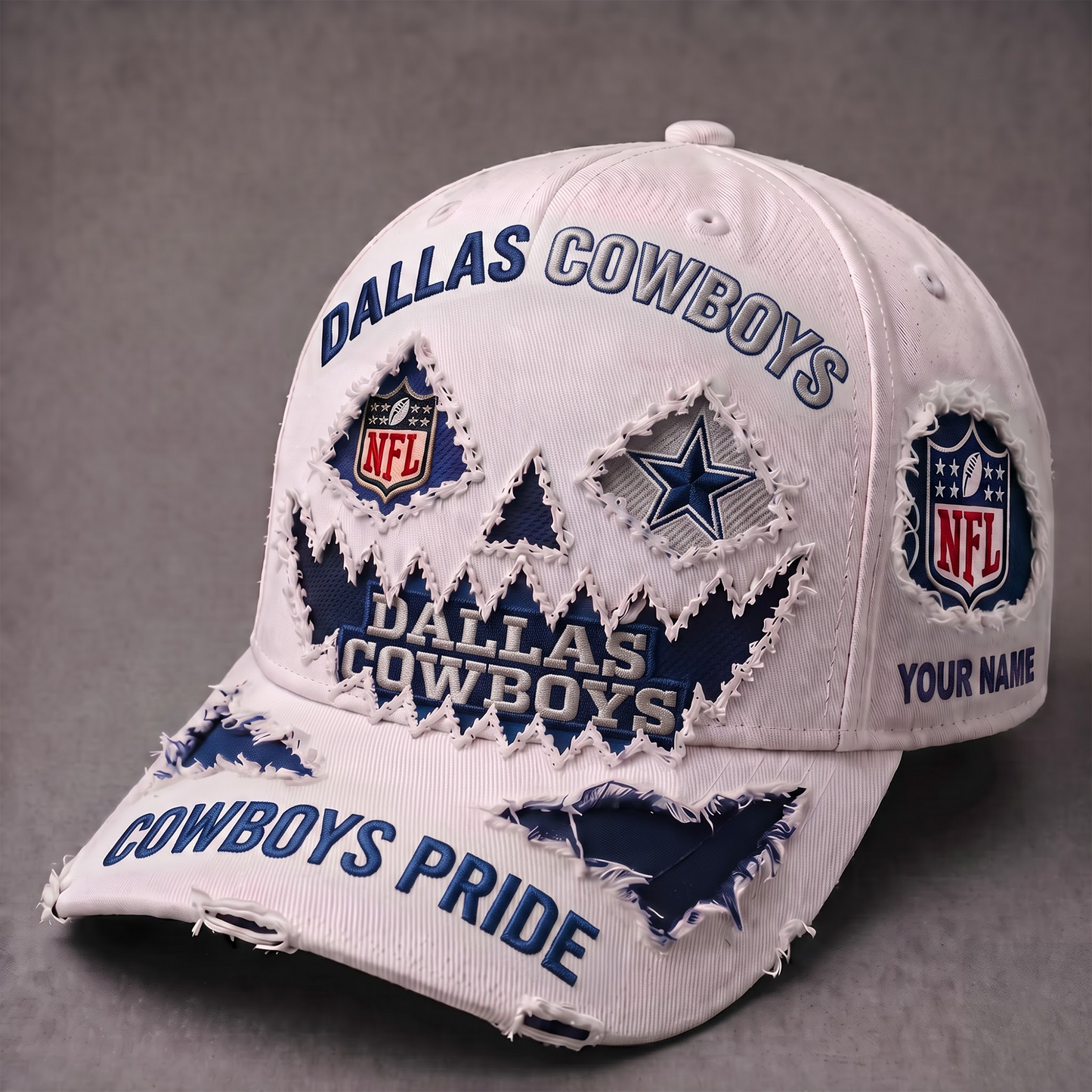 DAL X NFL Desert Pride Premium Embroidered Cap