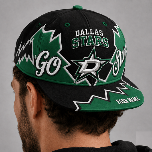 DAL X NHL Premium Snapback CapPersonalized Gift For Fan Hockey Men Women
