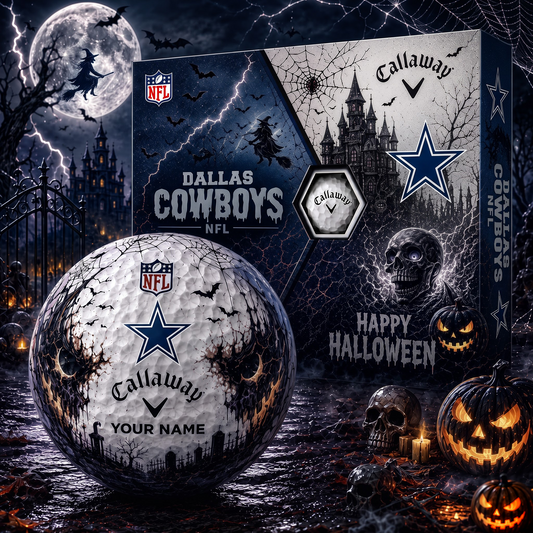 DAL X Premium NFL Halloween Golf Ball Limited Edition V2