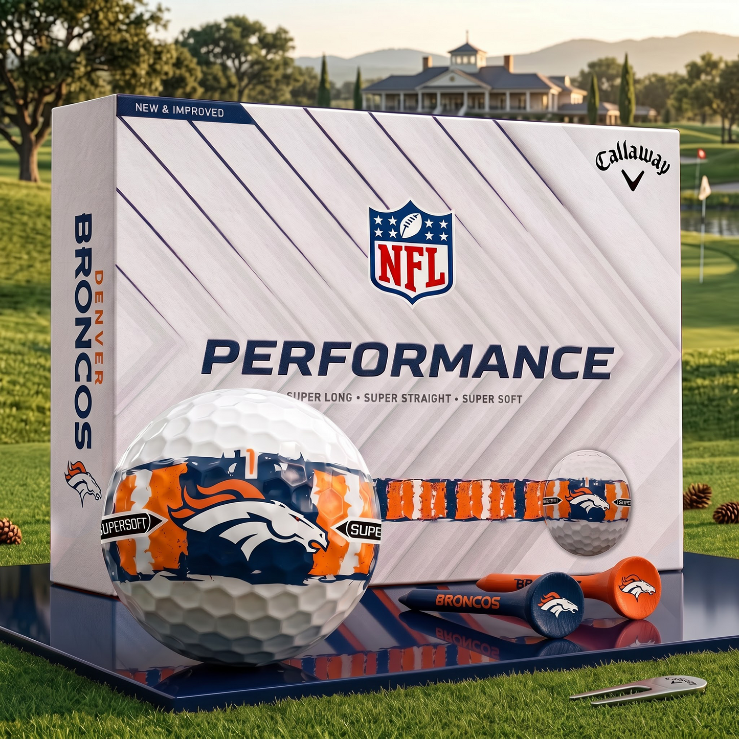 DB_NFL Premium Golf Ball Limited Edition Set