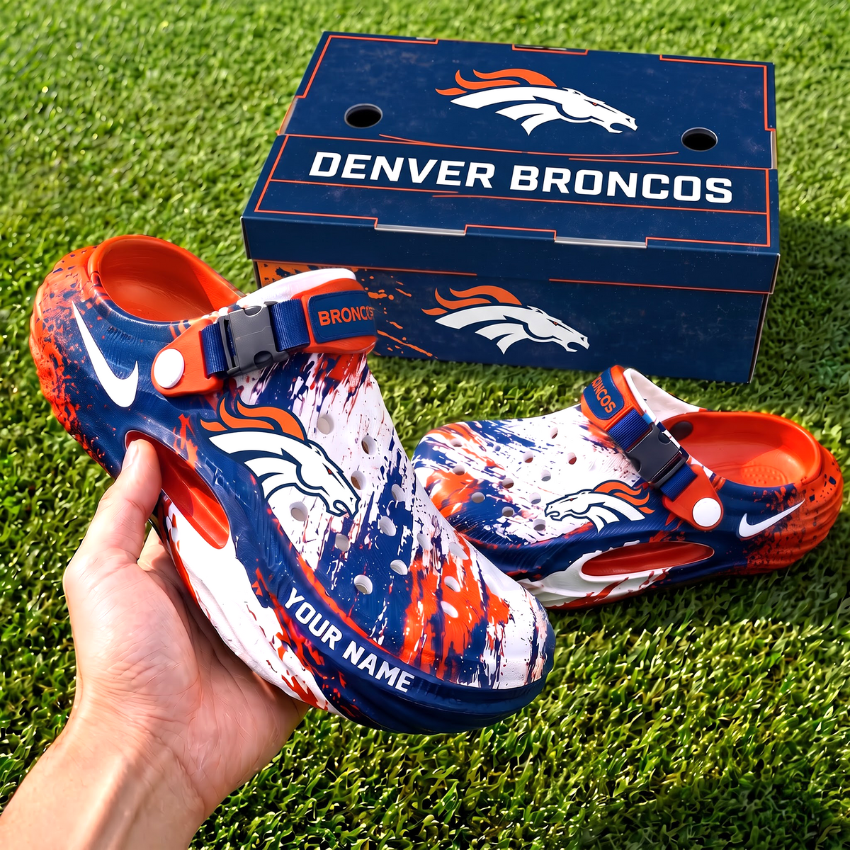 DB_NFL Summer Slippers for Men