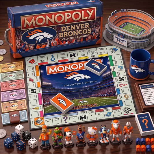 DB_PREMIUM MONOPOLY NFL COLLECTOR’S EDITION BOARD GAME