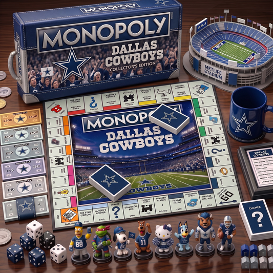 DC_PREMIUM MONOPOLY NFL COLLECTOR’S EDITION BOARD GAME