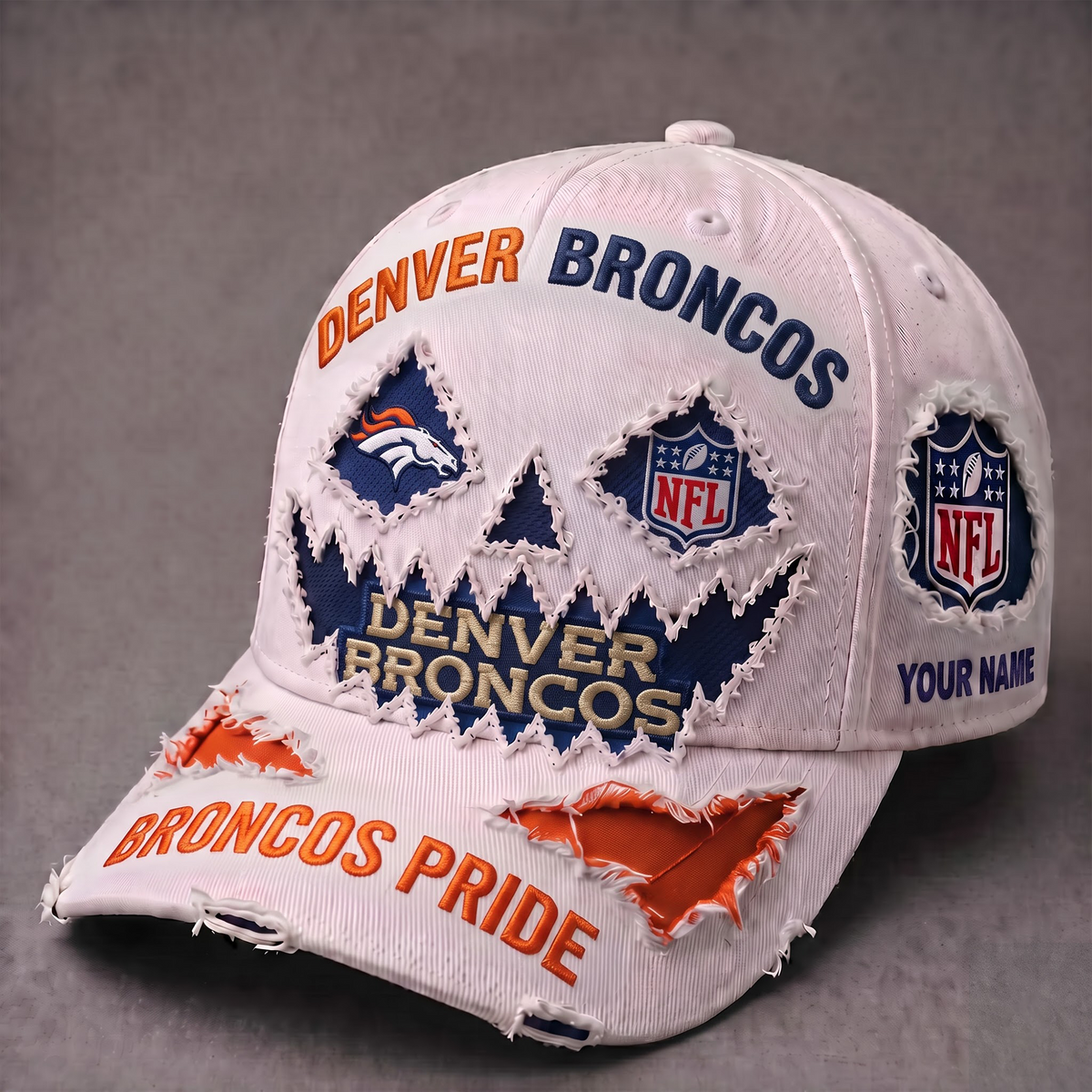 DEN X NFL Desert Pride Premium Embroidered Cap