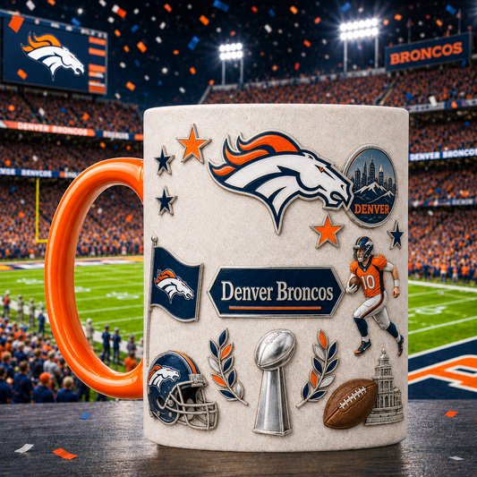 DEN x NFL Premium Fan Pride Mug