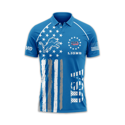DL Premium NFL American Semiquincentennial Polo Shirt 010726