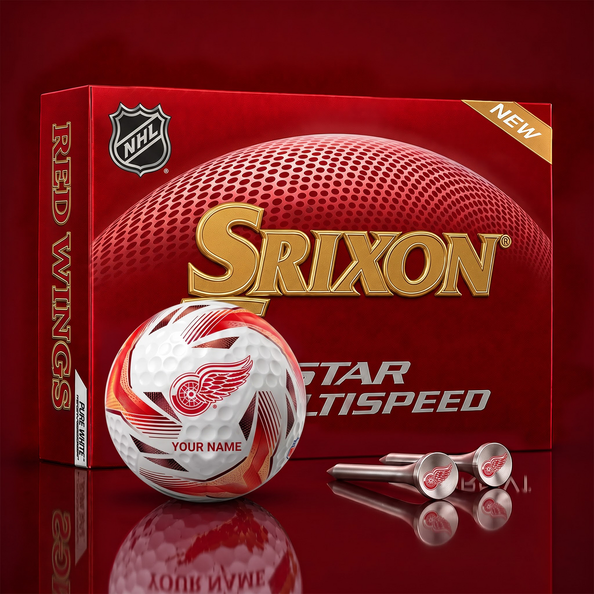 DRW_NHL  Fan Signature Golf Ball Set  Personalized Edition