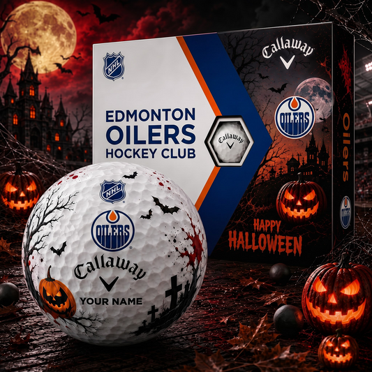 EDM X Premium NHL Halloween Golf Ball Limited Edition