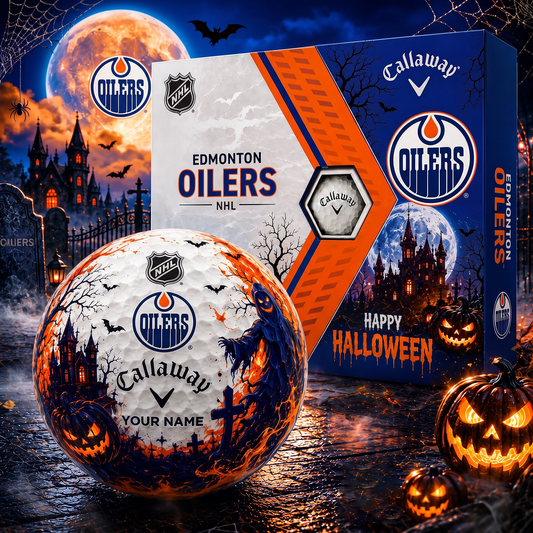 EDM X Premium NHL Halloween Golf Ball Limited Edition V3