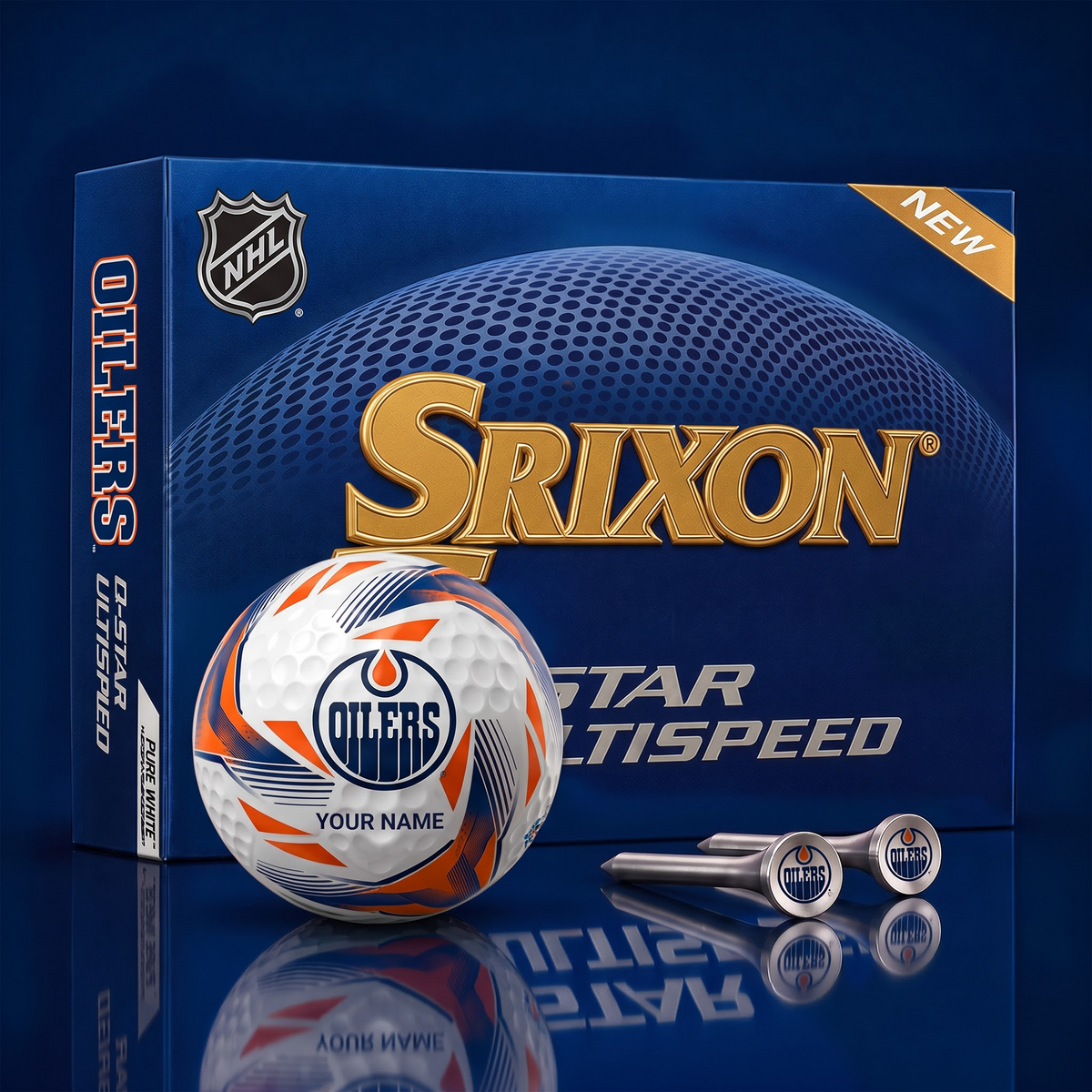 EO_NHL  Fan Signature Golf Ball Set  Personalized Edition