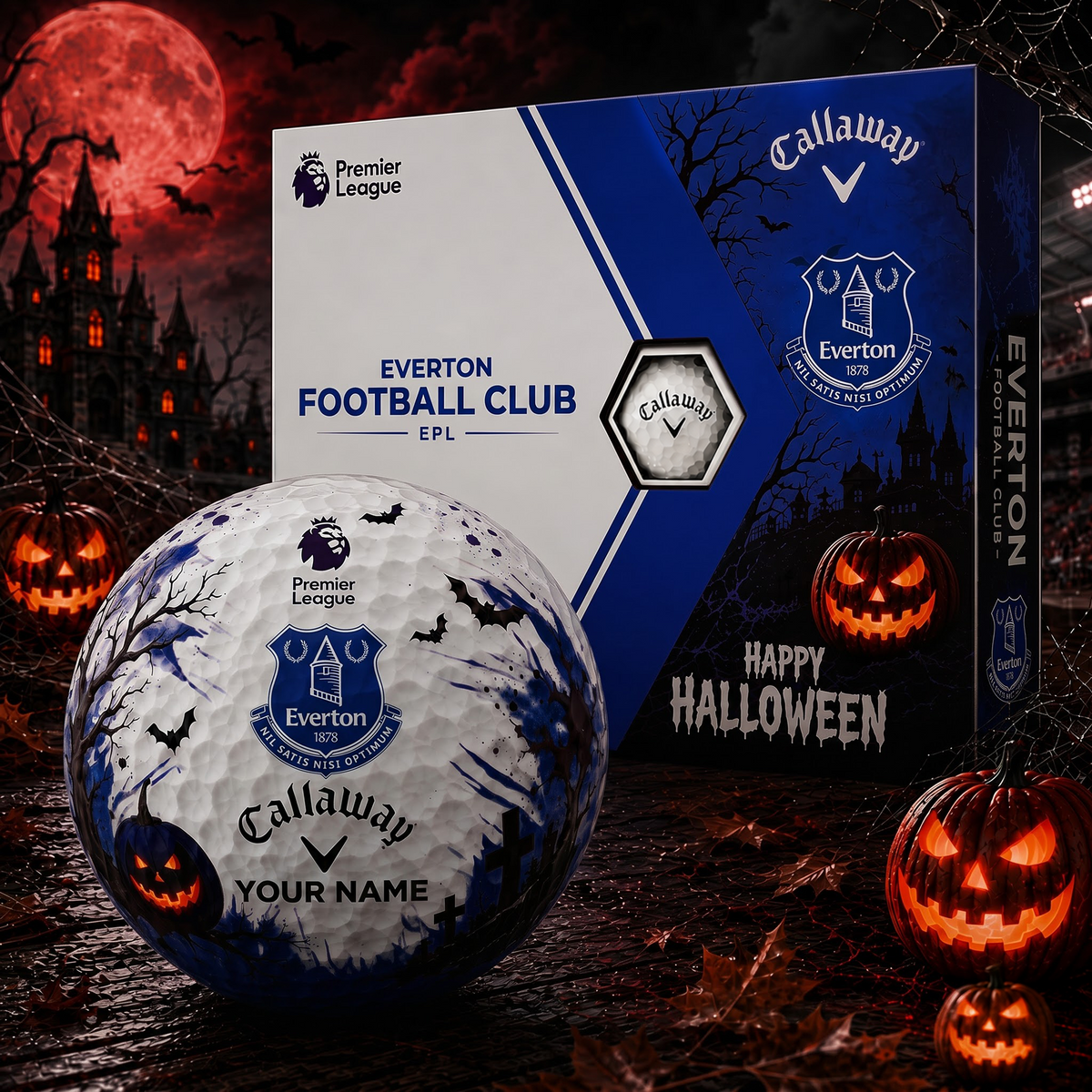 EVE X Premium EPL Halloween Golf Ball Limited Edition