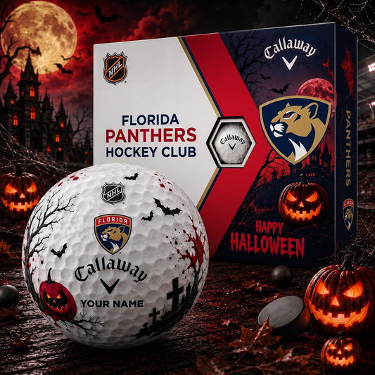 FLO X Premium NHL Halloween Golf Ball Limited Edition
