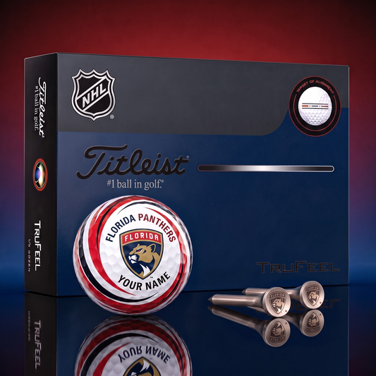 FLO X SIGNATURE NHL DELUXE PERSONALIZED GOLF BALL SET – PREMIUM EDITION