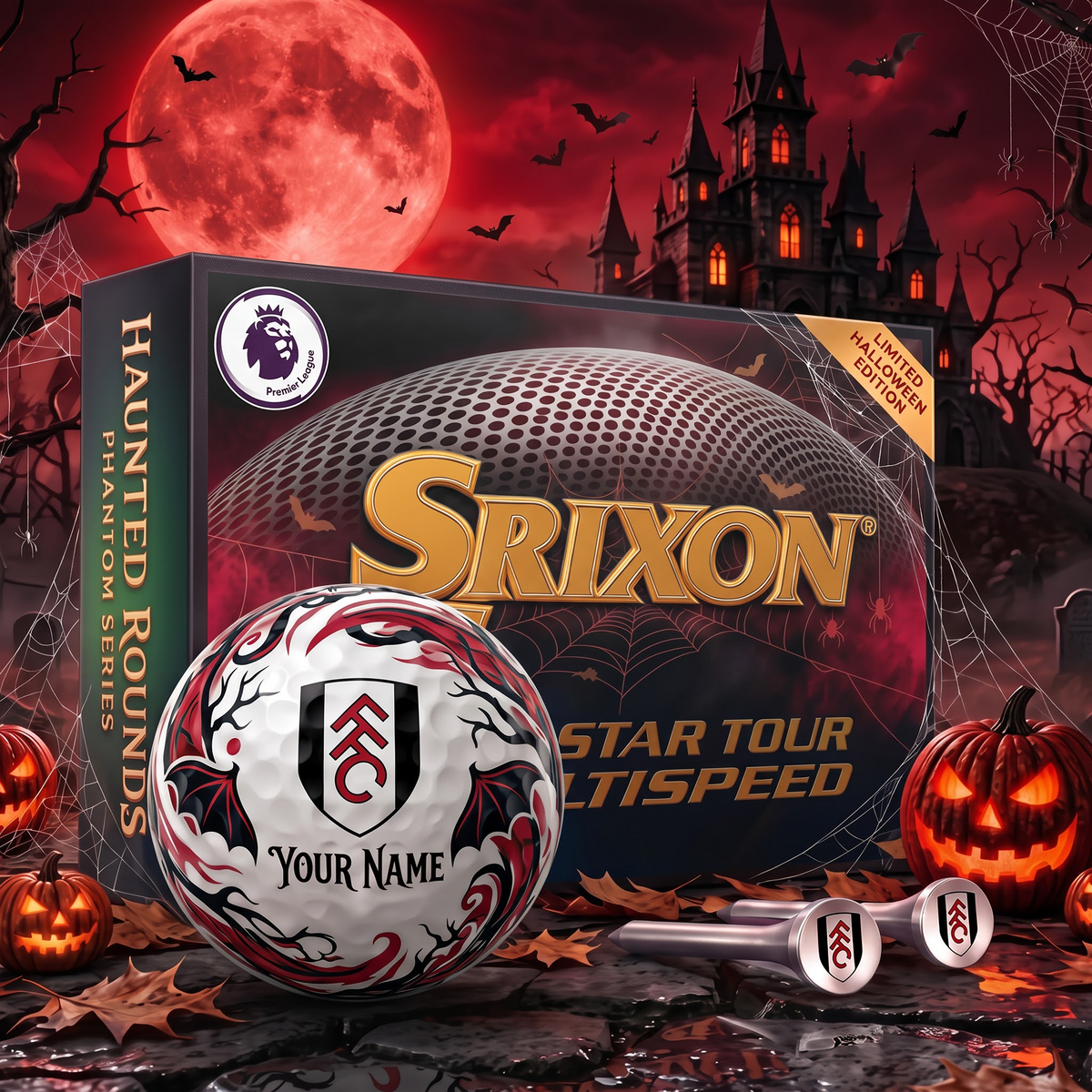 FUL X Premium EFL Halloween Golf Ball Limited Edition