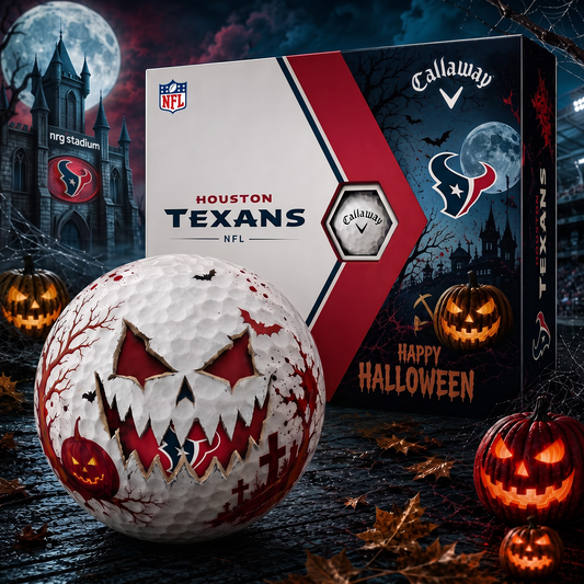HT_NFL Monster Skull Halloween Golf Balls Gift Box 1808