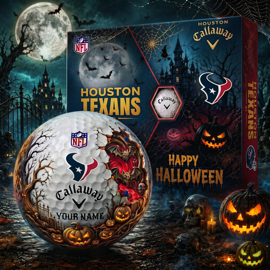 HT_Premium NFL Halloween Golf Ball Limited Edition V4