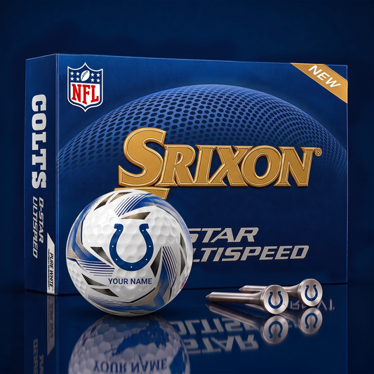 IC_NFL Football Fan Signature Golf Ball Set  Personalized Edition