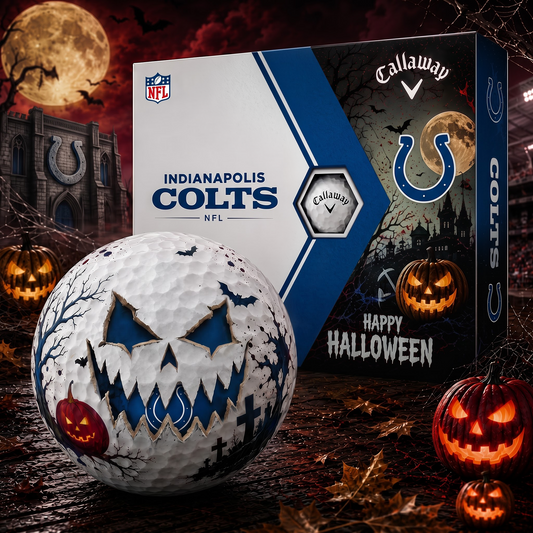 IC_NFL Monster Skull Halloween Golf Balls Gift Box 1808