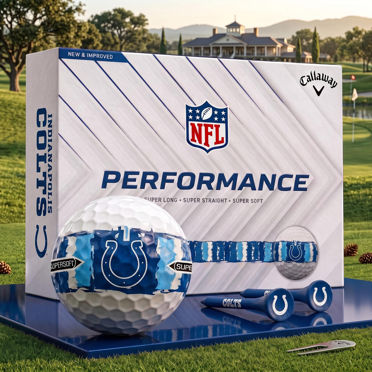 IC_NFL Premium Golf Ball Limited Edition Set