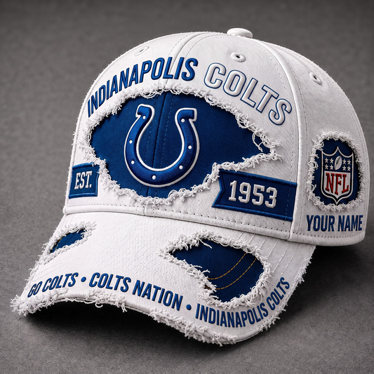 IND X Premium NFL Classic Distressed Snapback Cap