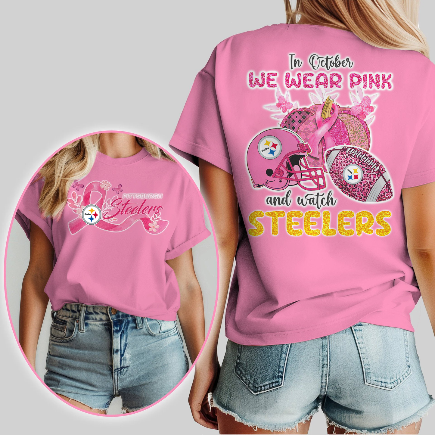 In October We Wear Pink And Watch PS Shirt  300626