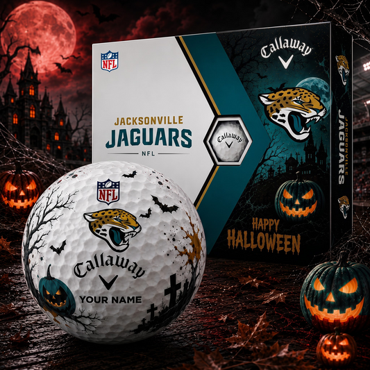JAC X Premium NFL Halloween Golf Ball Limited Edition