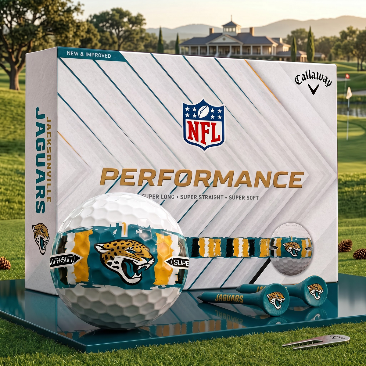 JJ_NFL Premium Golf Ball Limited Edition Set