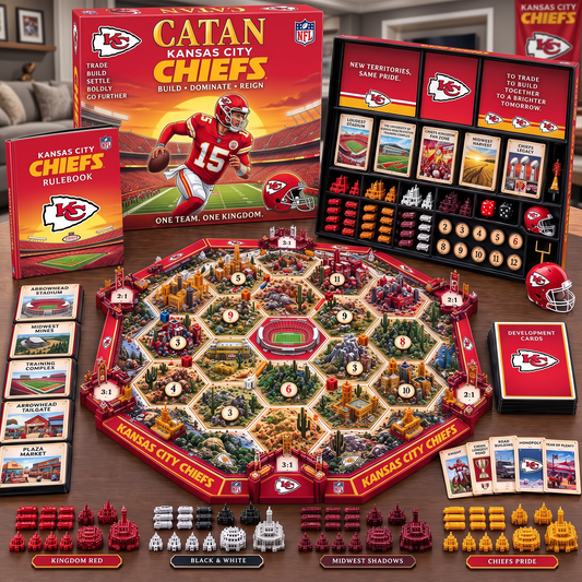 KC X NFL Premium Strategy Board Game
