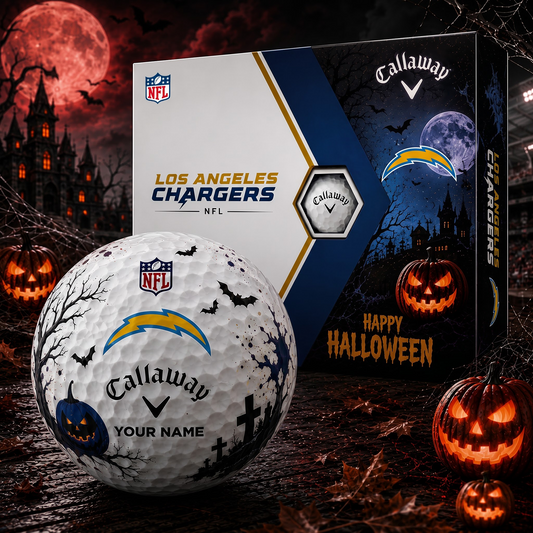 LAC X Premium NFL Halloween Golf Ball Limited Edition
