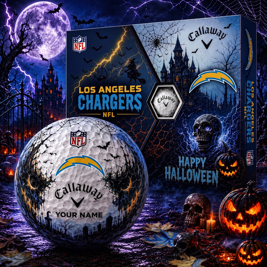 LAC X Premium NFL Halloween Golf Ball Limited Edition V2