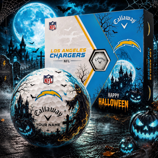 LAC X Premium NFL Halloween Golf Ball Limited Edition V3