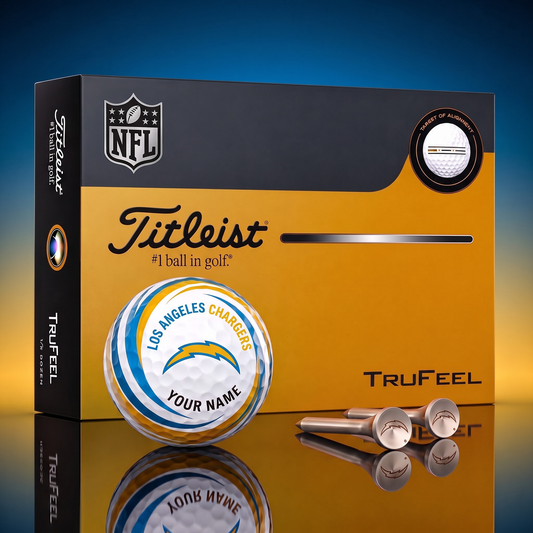 LAC X SIGNATURE NFL DELUXE PERSONALIZED GOLF BALL SET – PREMIUM EDITION