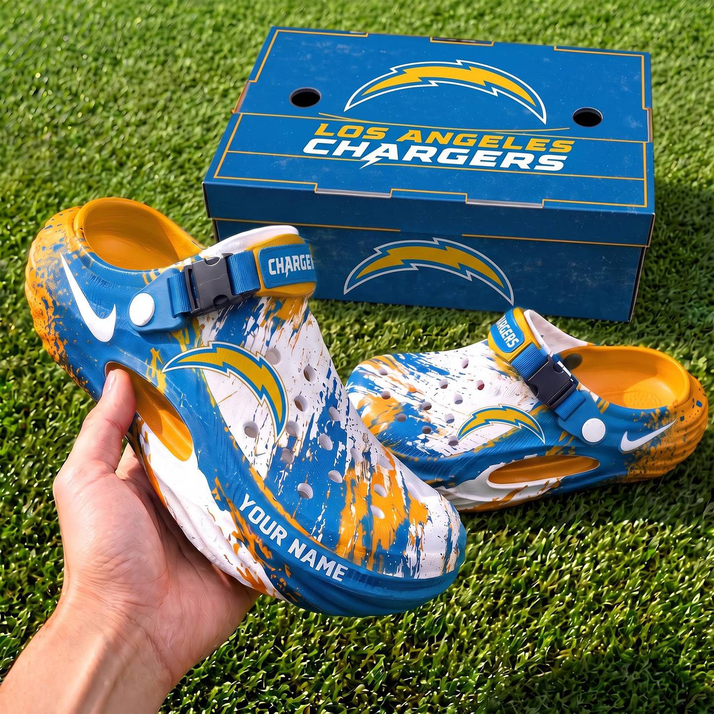 LAC_NFL Summer Slippers for Men