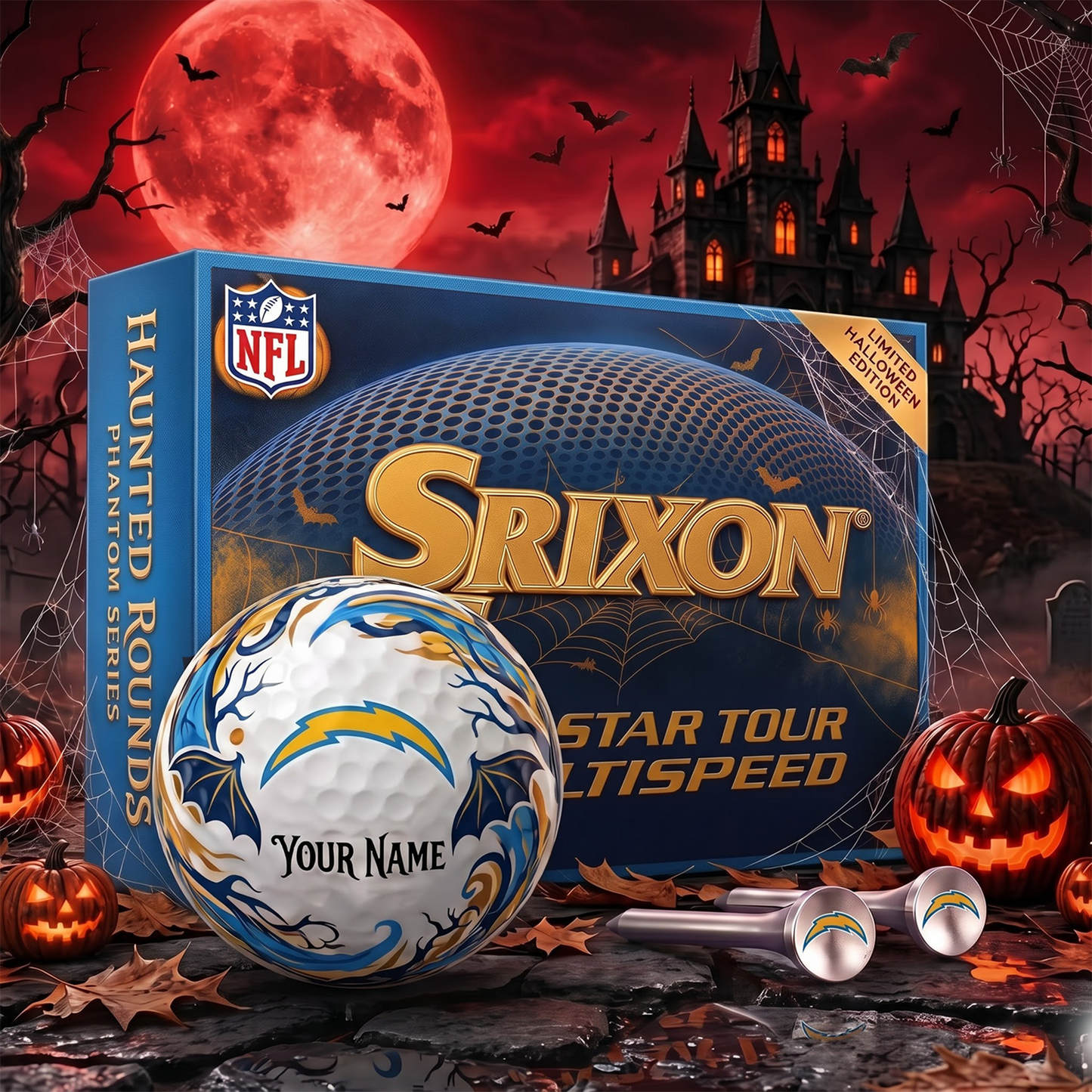 LAC_Premium NFL Halloween Golf Ball Limited Edition