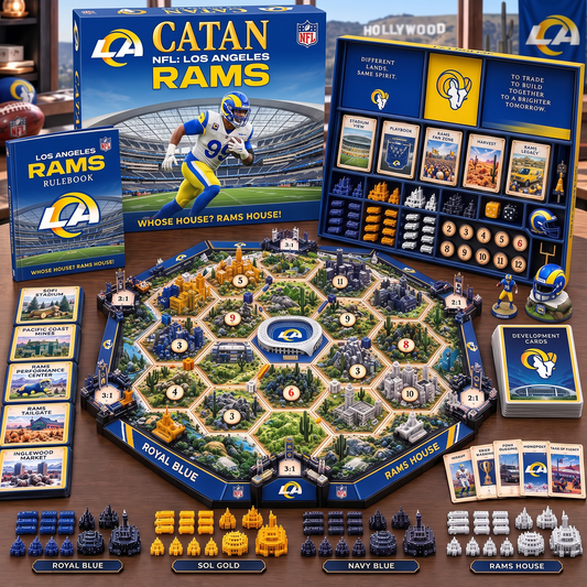 LAR X NFL Premium Strategy Board Game