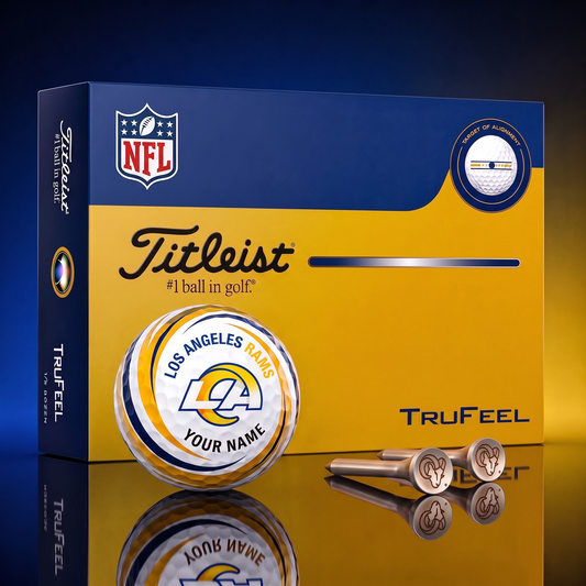 LAR X SIGNATURE NFL DELUXE PERSONALIZED GOLF BALL SET – PREMIUM EDITION