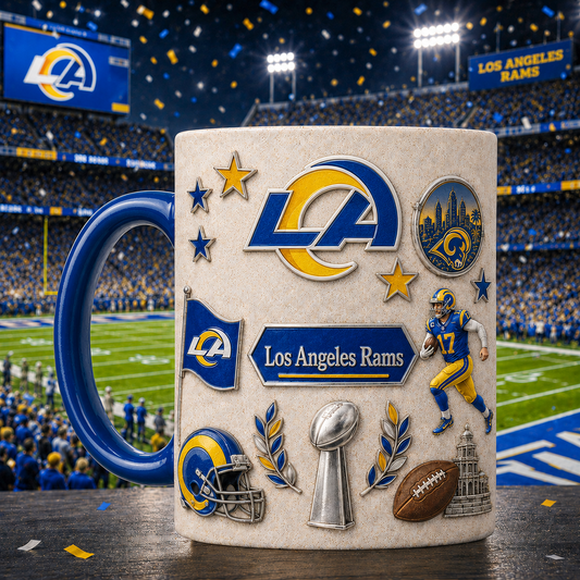 LAR x NFL Premium Fan Pride Mug