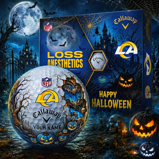 LAR_Premium NFL Halloween Golf Ball Limited Edition V4