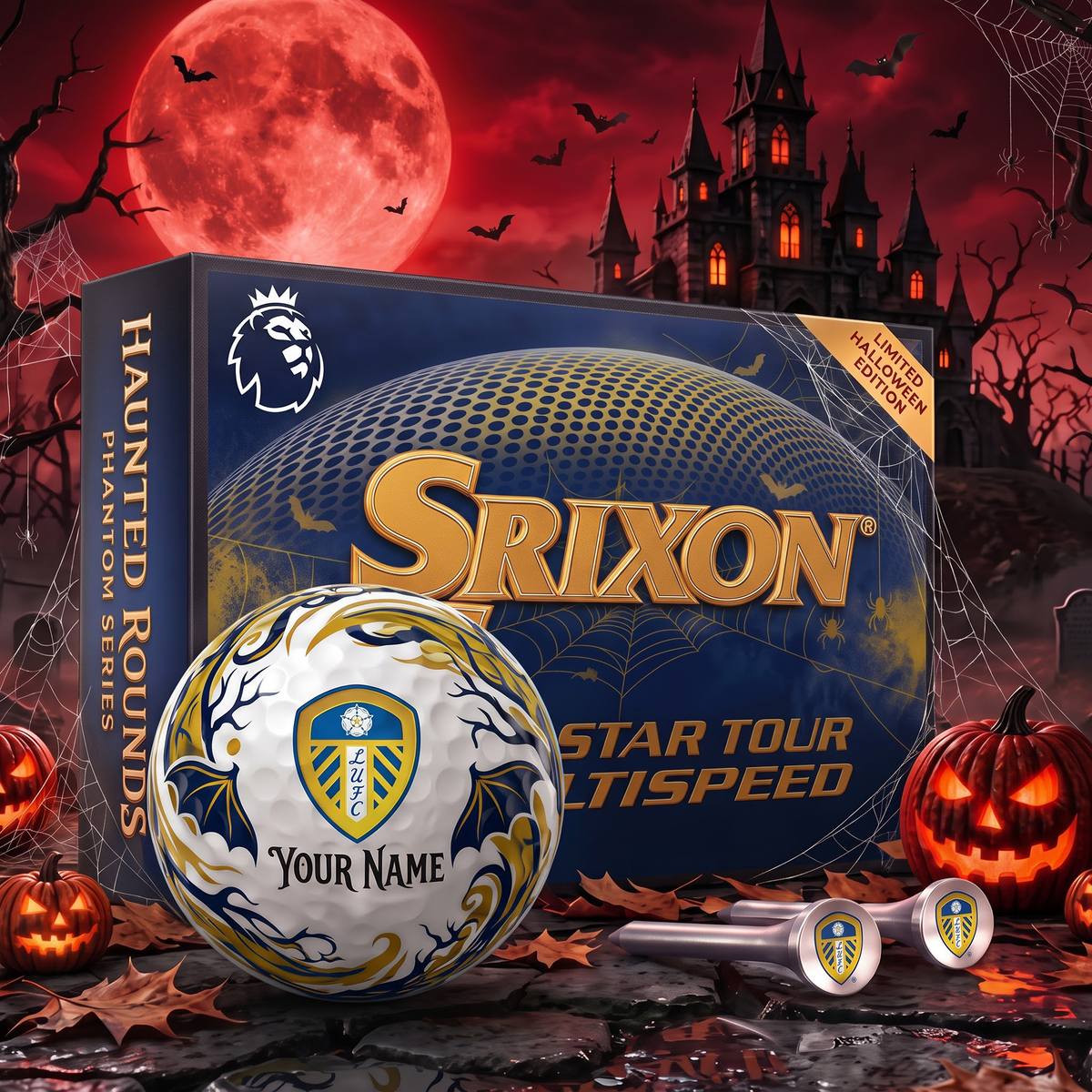 LEED X Premium EFL Halloween Golf Ball Limited Edition